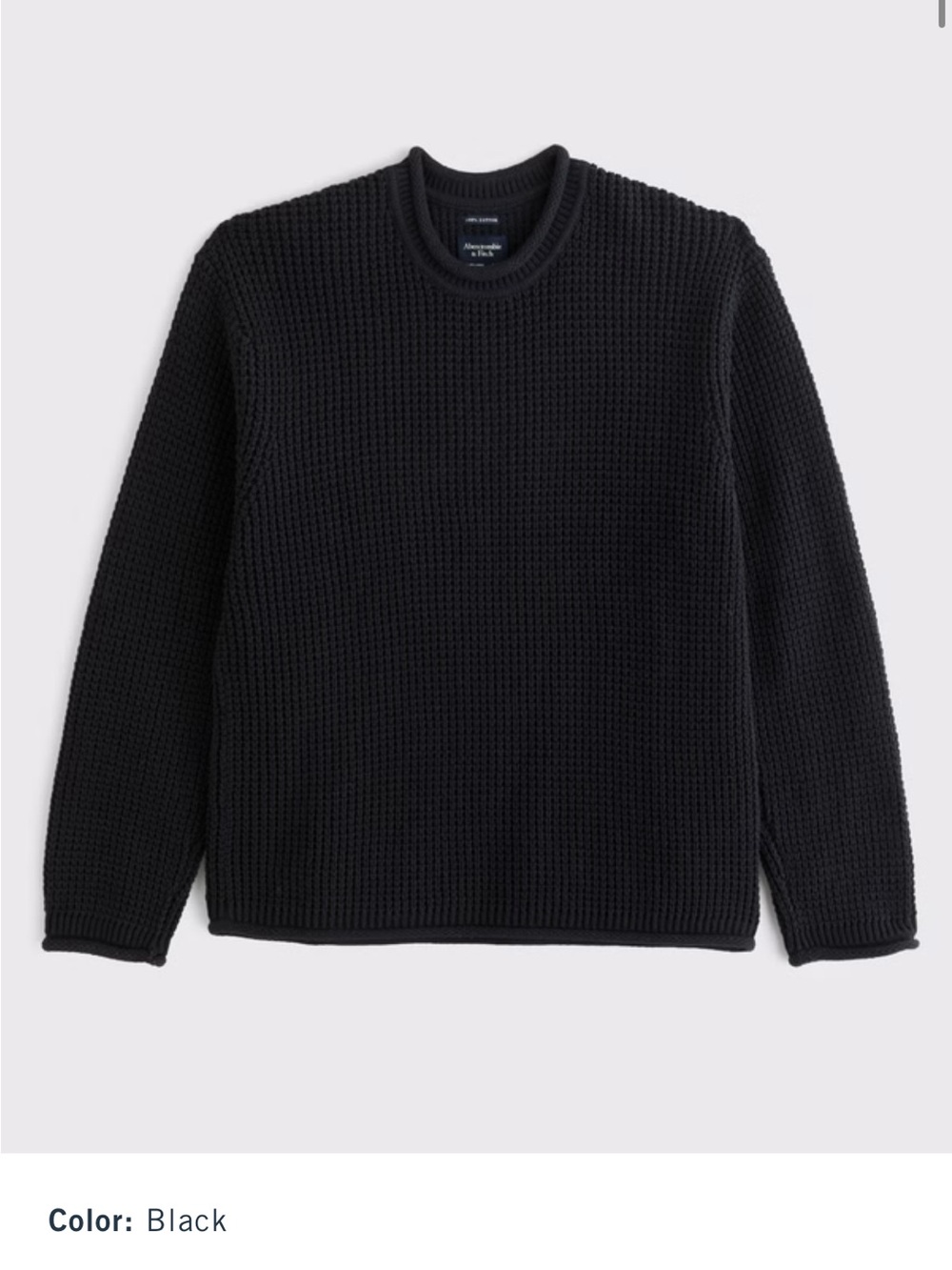 Abercrombie Roll Neck Cotton Sweater